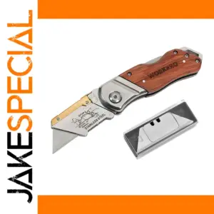 Folding Utility Knife with 10 Replacement Blades