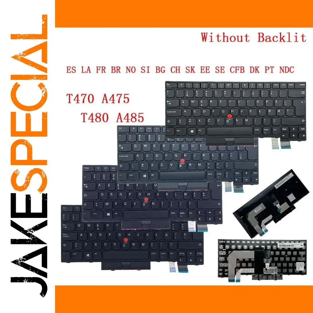 Lenovo ThinkPad T470 T480 Latin Spanish Keyboard 1 Lenovo ThinkPad T470 T480 Latin Spanish Keyboard