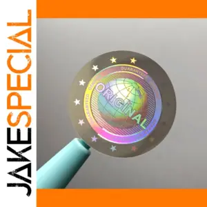 Holographic Tamper Proof Security Stickers Set