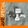 Mathematics Enamel Pin for Backpack Decor