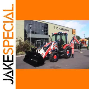 Diecast ERTL 1:32 Scale JCB Model Display