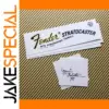 Fender Stratocaster Headstock Decal Set of 3