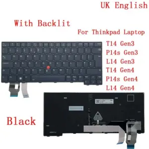 Lenovo ThinkPad Backlit Keyboard for T14 P14s L14 20 81093472 no logo