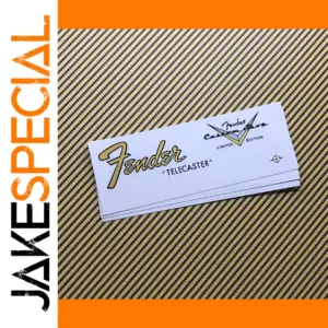 3Pcs Fender Telecaster Headstock Decal Set