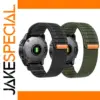 Nylon QuickFit Bands for Garmin Fenix 8, 7, 6