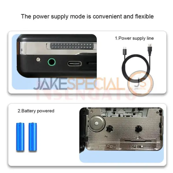 USB C Portable Cassette to MP3 Converter - Image 4