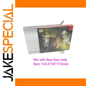 Transparent Display Box for Nintendo Switch TUNIC EU