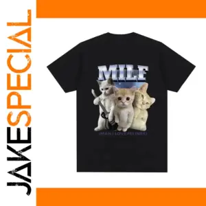 MILF Man I Love Felines Cat T-Shirt