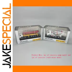 SANY 1:87 Concrete Truck and Pump Models Set