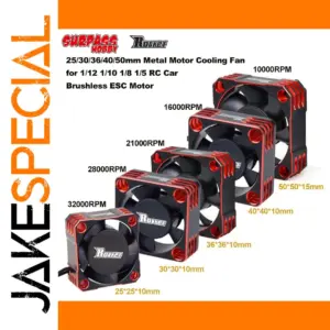 Surpass Hobby Metal Cooling Fans for RC Motors and ESCs