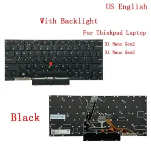 Lenovo ThinkPad X1 Nano Keyboard UK/US/Japanese 17 82d284c3 no logo