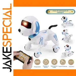 Electronic Programmable Stunt Robot Dog for Kids