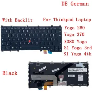 German Czech Hungarian Slovakian Backlit Keyboard for Lenovo Yoga 21 83338ad0 no logo
