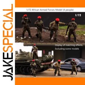 1/72 African Armed Forces Soldier Model Set