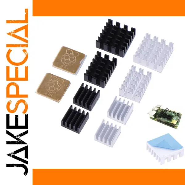Aluminum Heatsink Kit for Raspberry Pi 2/3/4