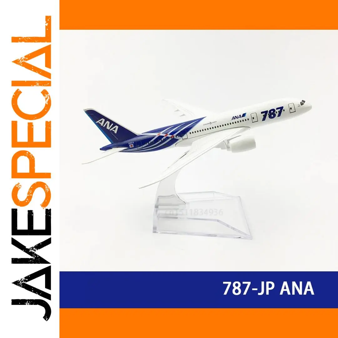 Boeing 787 ANA Diecast Model Airplane 15CM 1 Boeing 787 ANA Diecast Model Airplane 15CM