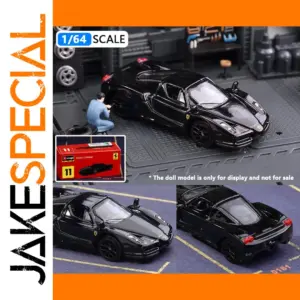 1/64 Scale Black Ferrari Enzo Model Car