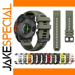 QuickFit Silicone Strap for Garmin Fenix 8 & 7X