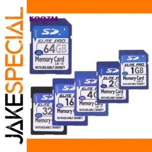 1GB to 64GB Secure Digital Memory Card