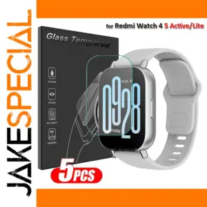 Tempered Glass Screen Protector for Redmi Watch 4/5 Active/Lite