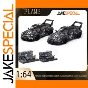 Flame 1:64 Porsche RWB Collector Car Model