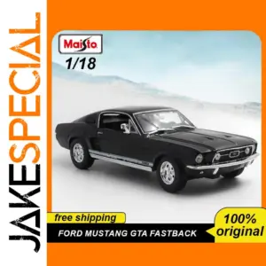 1967-68 Ford Mustang Gta Fastback Diecast Model