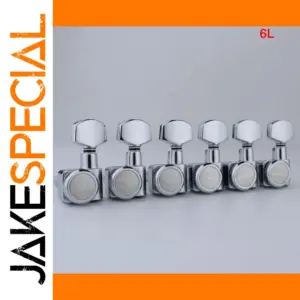 GUYKER GK434 Locking Tuning Machine Heads Chrome