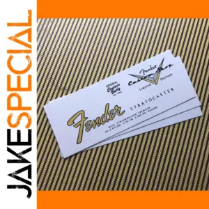 Fender Stratocaster Headstock Decal Set of 3