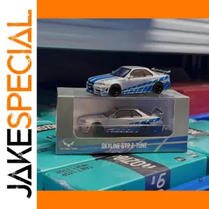 DCT 1/64 GTR R34 Z-Tune Diecast Car