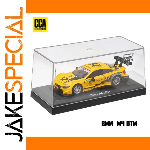 CCA BMW M4 DTM Scale Model in Display Case