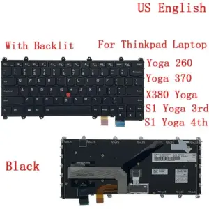 Arabic Kazakh Hebrew Greek Thai Keyboard for Lenovo Yoga 27 85396626 no logo
