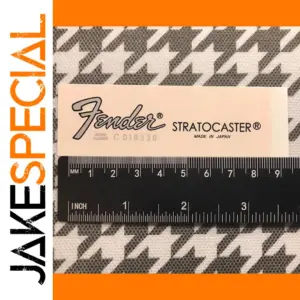 Fender Stratocaster Headstock Decal Set - 3 Pcs