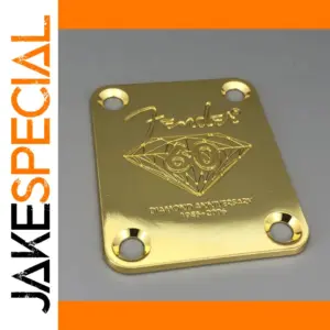 Fender 60th Anniversary Gold Neck Plate