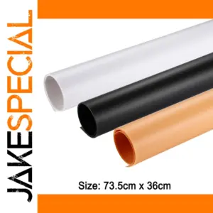 3 Piece PVC Photography Backdrop Set