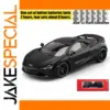 Black McLaren 720S 1:18 Diecast Model