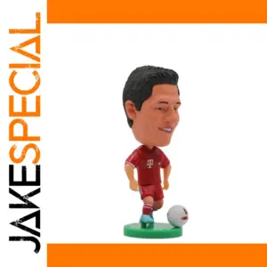 Soccer Bobblehead Figure in Red Jersey