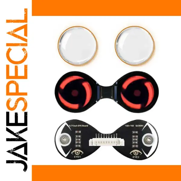 Electronic Eye 0.71 inch Round Dual LCD Display for Arduino