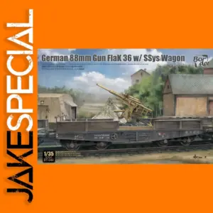 German 88mm Flak 36 Model Kit BT-044 1/35