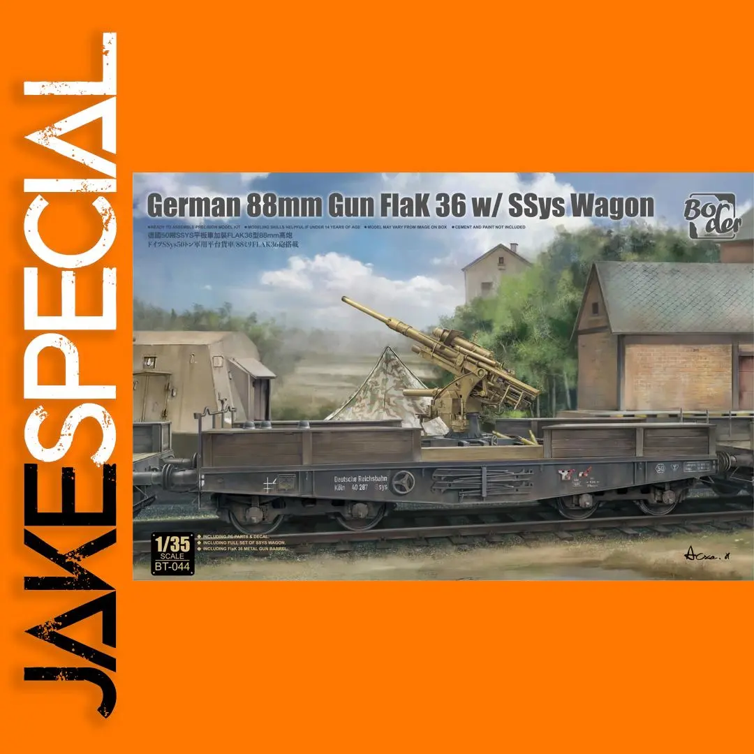 German 88mm Flak 36 Model Kit BT-044 1/35 1 German 88mm Flak 36 Model Kit BT-044 1/35
