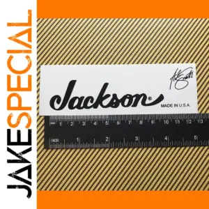 3-Pack Jackson Guitar Headstock Decals