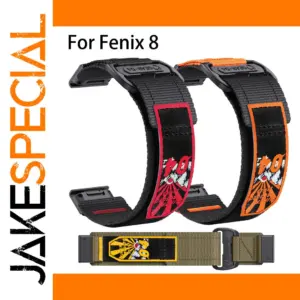 26mm Nylon Band for Garmin Fenix E Series
