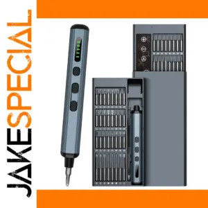 68-in-1 Electric Screwdriver Set with 64 Bits