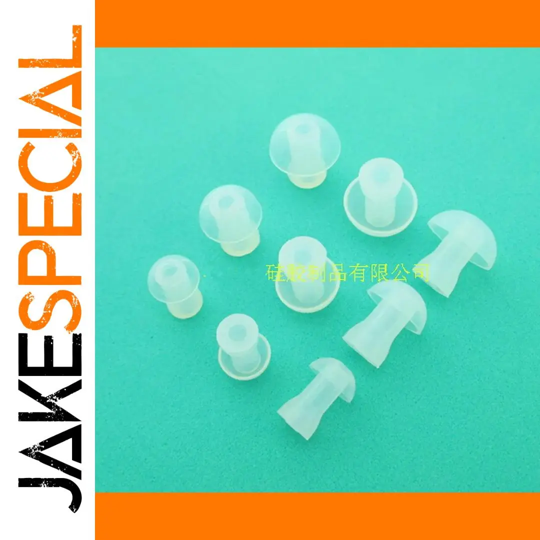 6pcs Silicone Earbud Tips for Hearing Aids 1 6pcs Silicone Earbud Tips for Hearing Aids