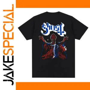 Ghost Band Graphic Tee Casual Unisex T-Shirt