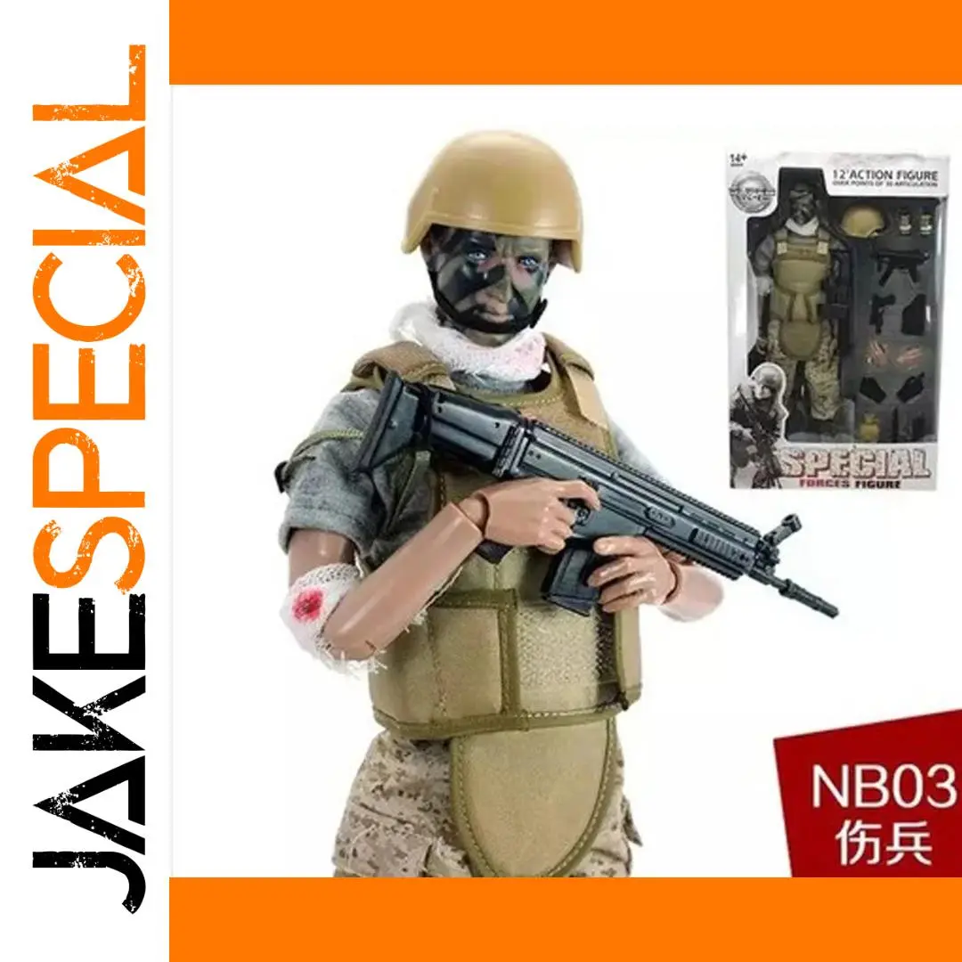 Special Forces Soldier Action Figure 1/6 Scale 1 Special Forces Soldier Action Figure 1/6 Scale