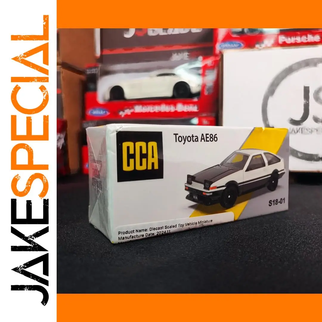Voiture Miniature Diecast Toyota Sprinter Trueno AE86 Model Car by CCA Modèle Réduit 1 Voiture Miniature Diecast Toyota Sprinter Trueno AE86 Model Car by CCA Modèle Réduit