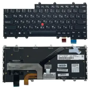 Arabic Kazakh Hebrew Greek Thai Keyboard for Lenovo Yoga 18 87d39108 no logo