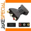 HDMI-Compatible AV to HDMI Converter Cable