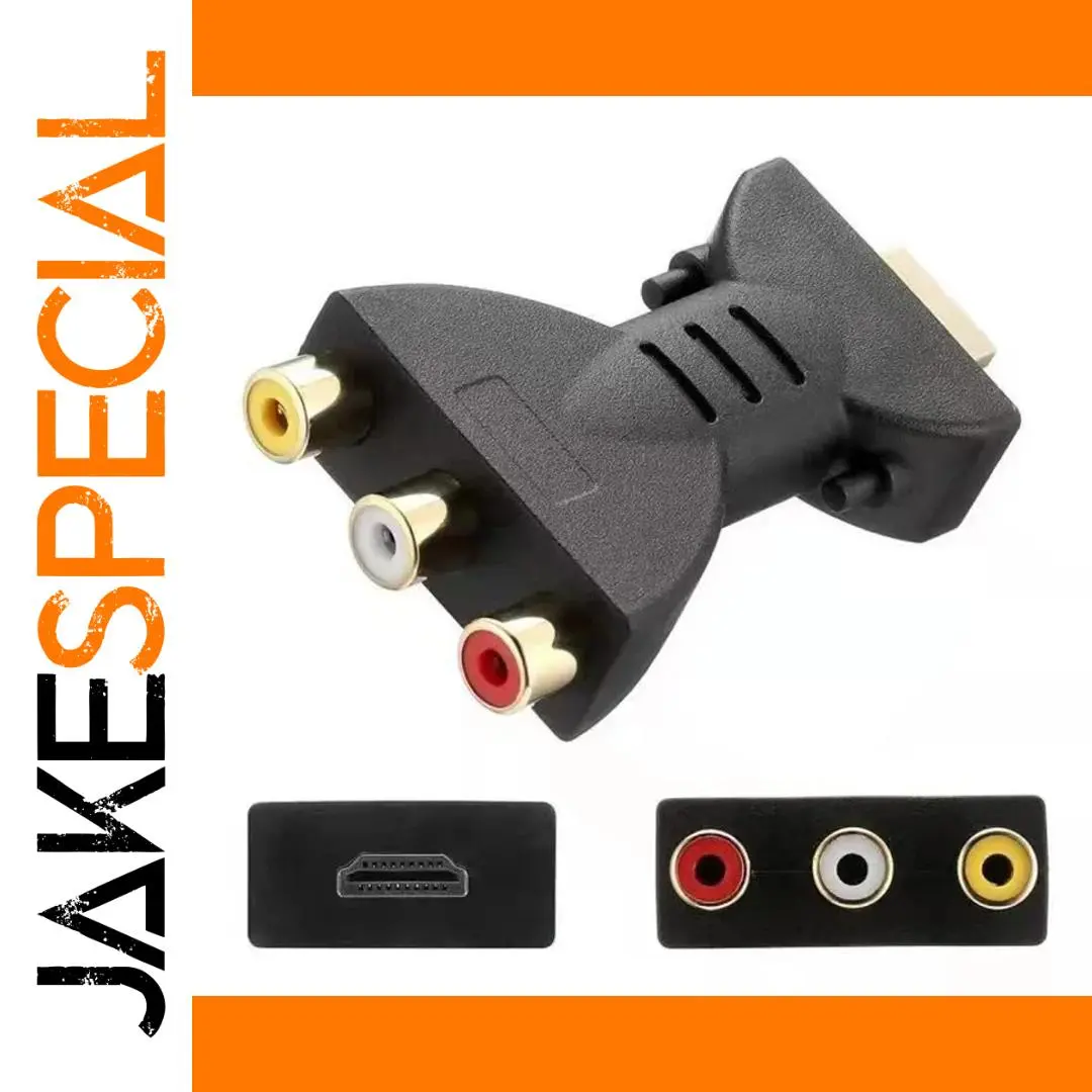 HDMI-Compatible AV to HDMI Converter Cable 1 HDMI-Compatible AV to HDMI Converter Cable