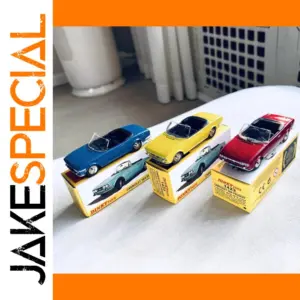 1:43 Dinky Cabriolet Alloy Model Car